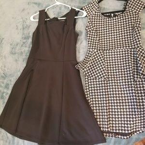 Dresses black and white