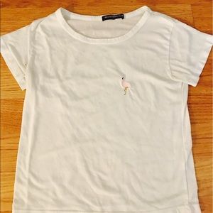 white brandy melville tee