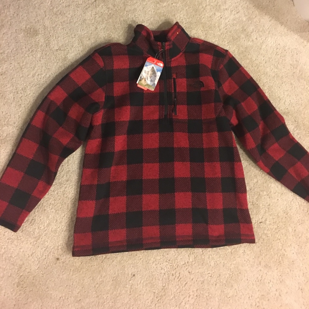 Men's North Face quarter zip