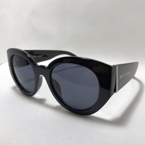 Betsey Johnson Cat-Eye Sunglasses with Hard Case