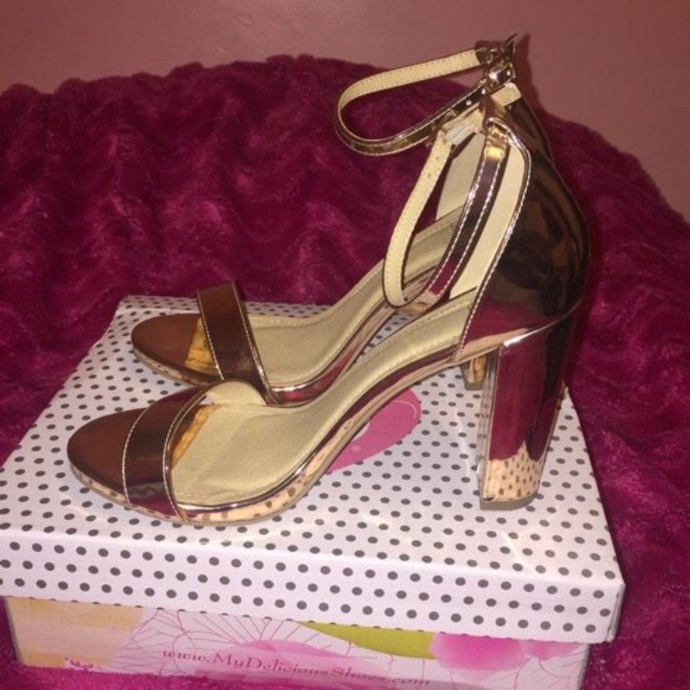 Rose Gold Heels