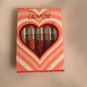 Colourpop valentine mini lip set