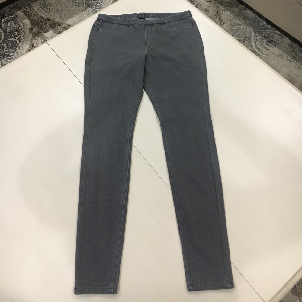 Hue Gray Jeggings, SZ MED