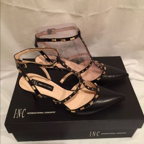 INC INTERNATIONAL CONCEPTS CARMABLK BLACK SZ8M - Picture 3 of 4