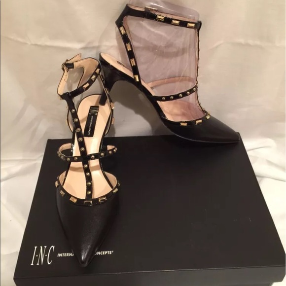 INC INTERNATIONAL CONCEPTS CARMABLK BLACK SZ8M - Picture 4 of 4