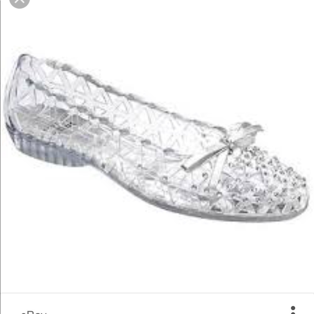 Stuart Weitzman Jelly Ballet flats