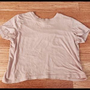blush pink forever 21 tee