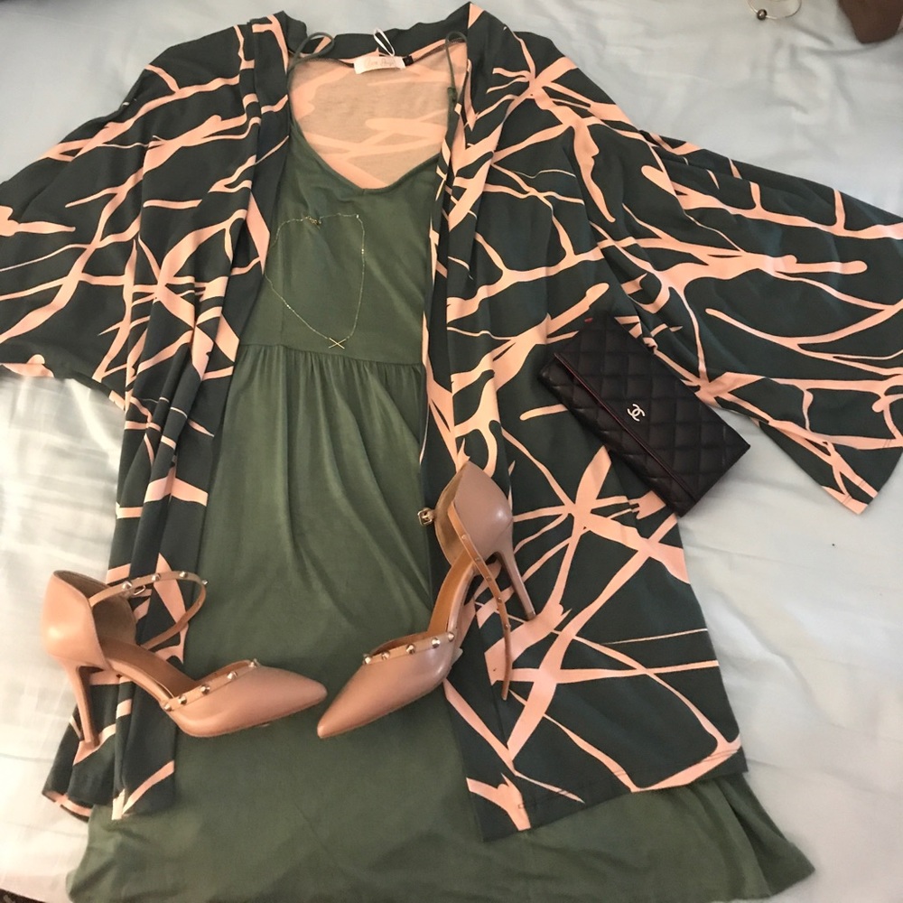 ❌SOLD❌ Jade green dress