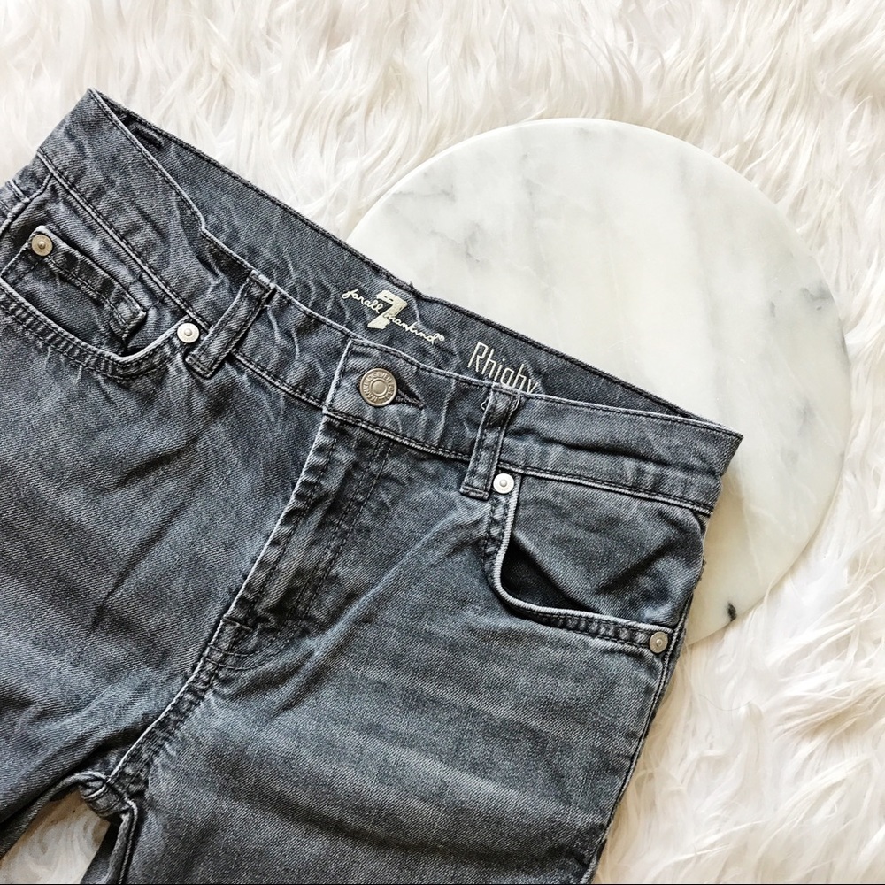 • 7FAM • Gray Skinny Jeans - Picture 2 of 4