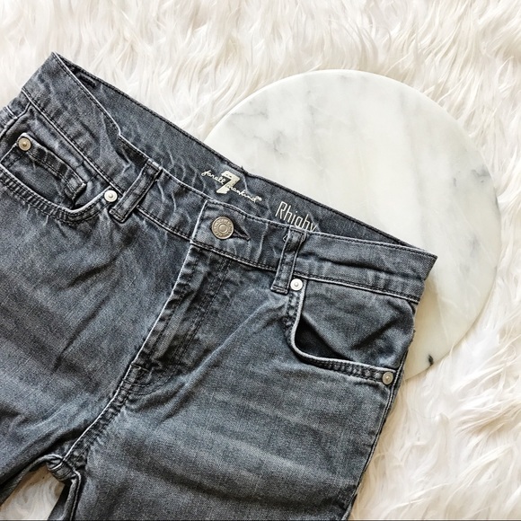 • 7FAM • Gray Skinny Jeans - Picture 2 of 4