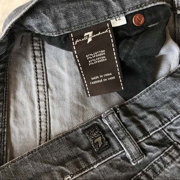 • 7FAM • Gray Skinny Jeans - Picture 4 of 4