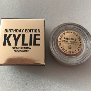 Kylie cosmetics rose gold creme shadow