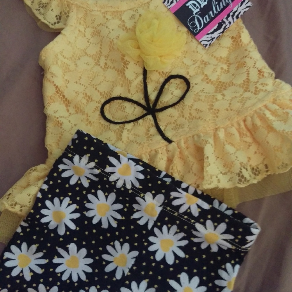 Baby girl 3-6 M summer outfit , Set , two pieces