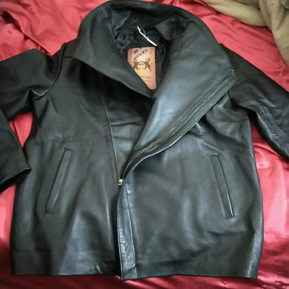 Leather jacket