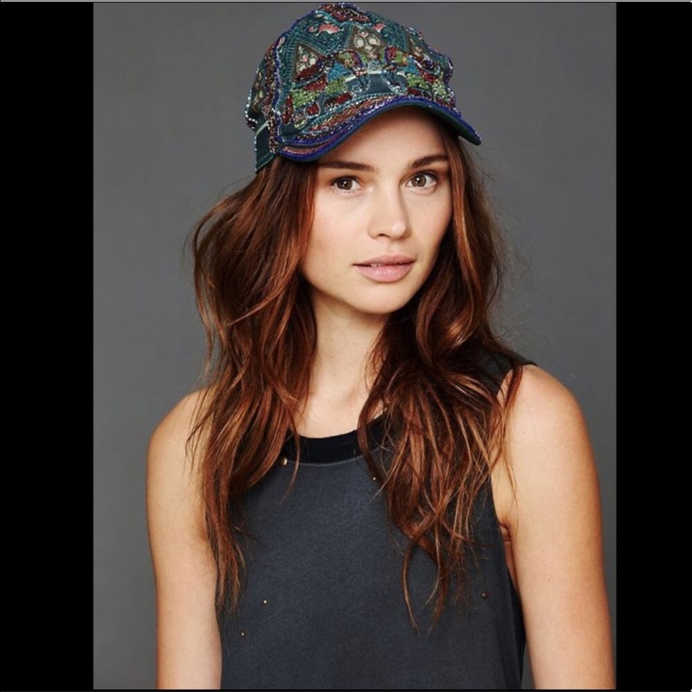 FREE PEOPLE embellished hat - Picture 3 of 4