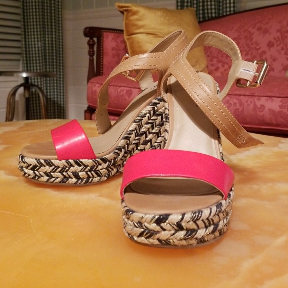 Fairfax wedges from JustFab