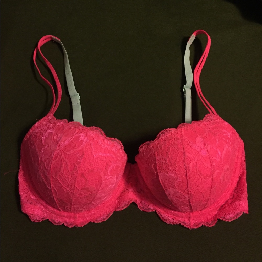 VS Pink Push Up Date Bra