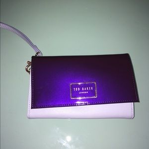 Ted Baker Purple Wrislet Walet