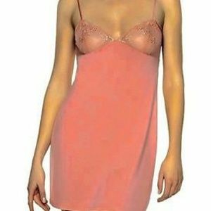 La Perla NWT coral lace baby doll