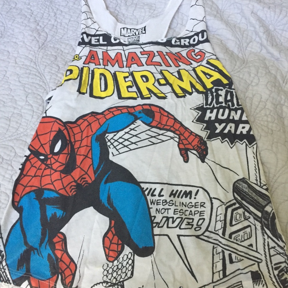 NBW WHITE SPIDER-MAN TANK