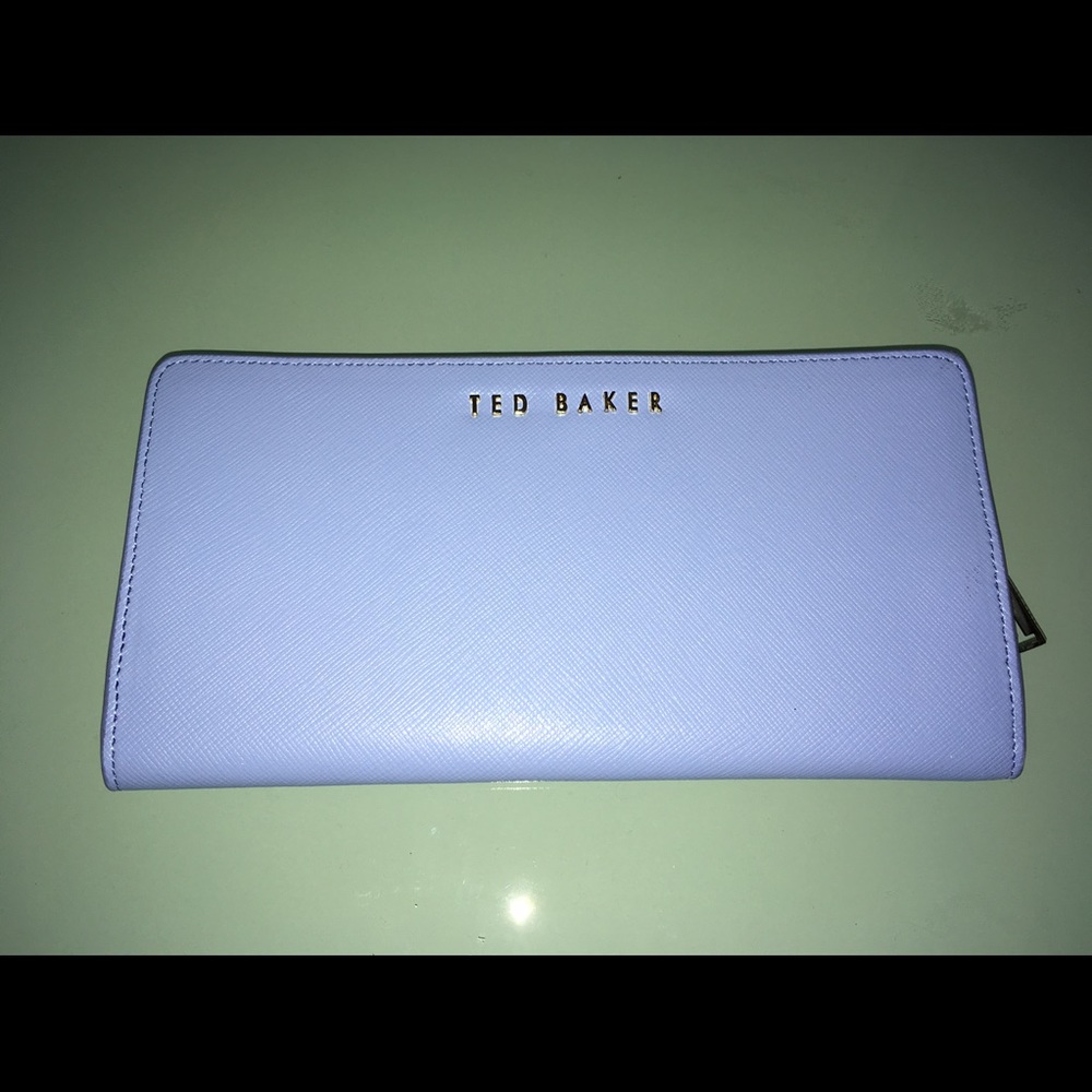 Ted Baker Blue Leather Wallet!