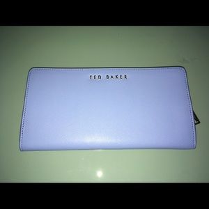 Ted Baker Blue Leather Wallet!