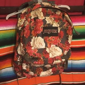 Tillys Jansport floral backpack
