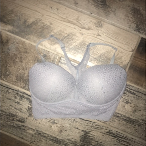 VS Easy push up bra (pewter lace) 34D - Picture 1 of 2