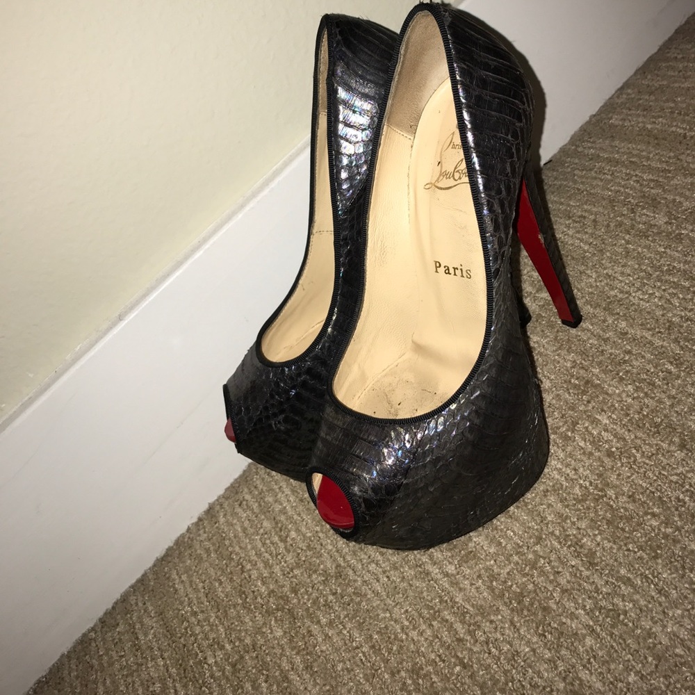 Christian Louboutin Snake Skin
