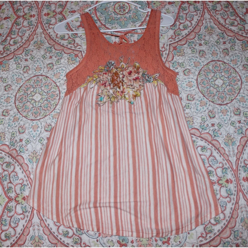 Free People Floral Tank