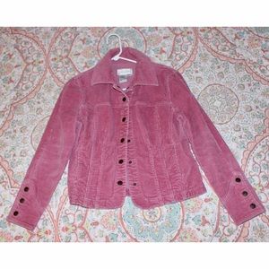 Vintage Pink Corduroy Jacket