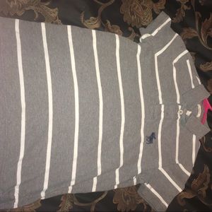 Abercrombie collard muscle fit tshirt