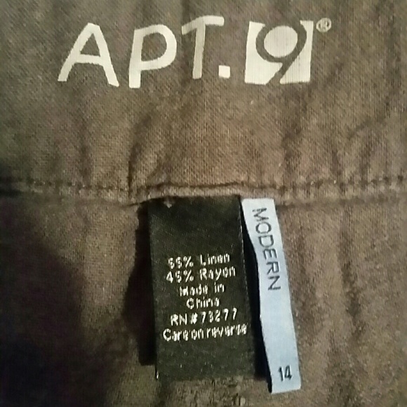 APT 9 grey shorts - Picture 4 of 4