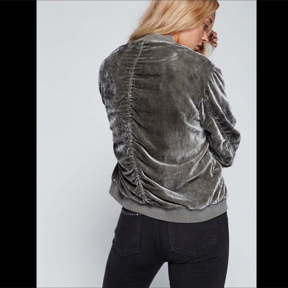 FREE PEOPLE bomber jacket - Picture 4 of 5