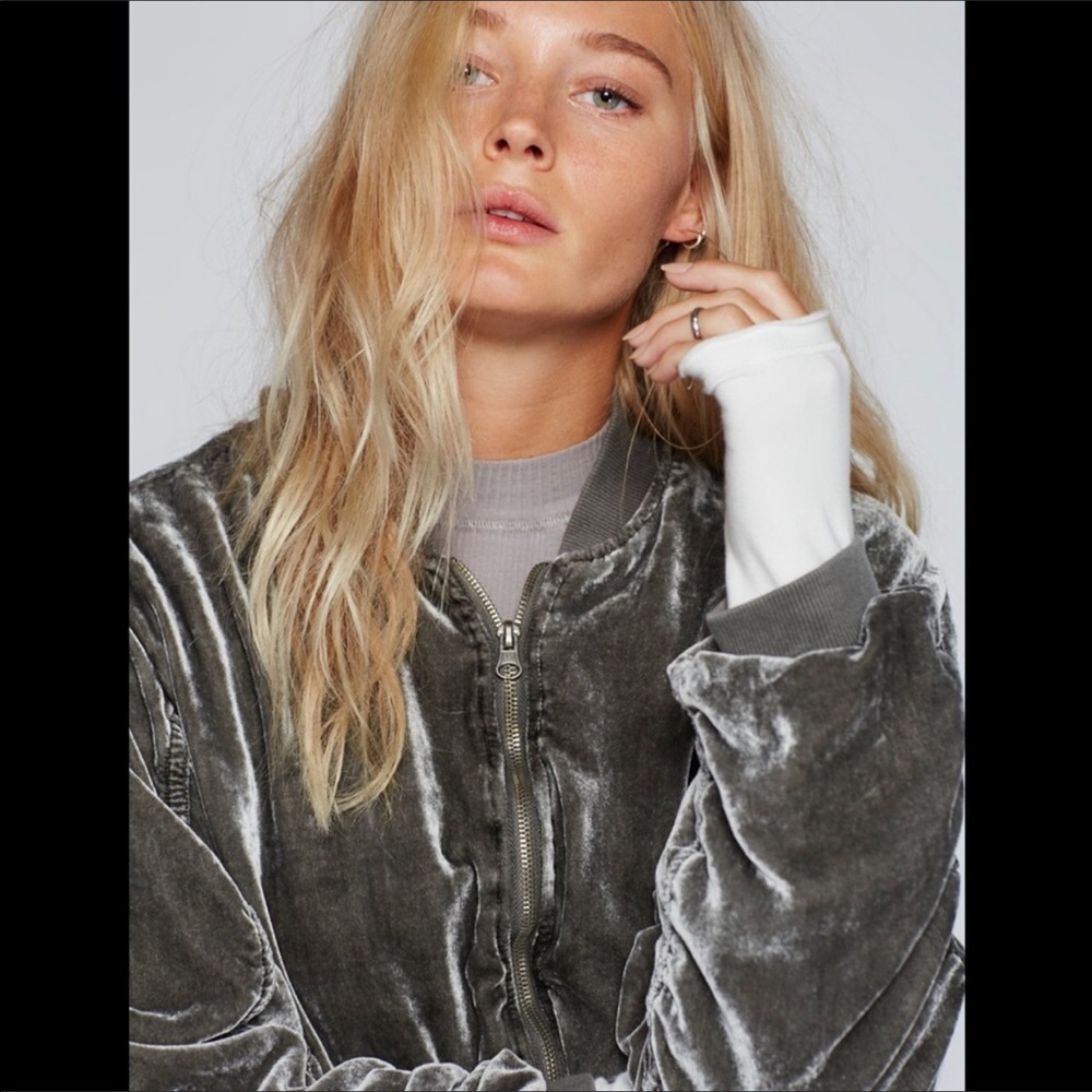 FREE PEOPLE bomber jacket - Picture 5 of 5