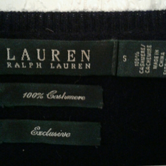 Ralph Lauren Cashmere Sweater - Picture 4 of 4
