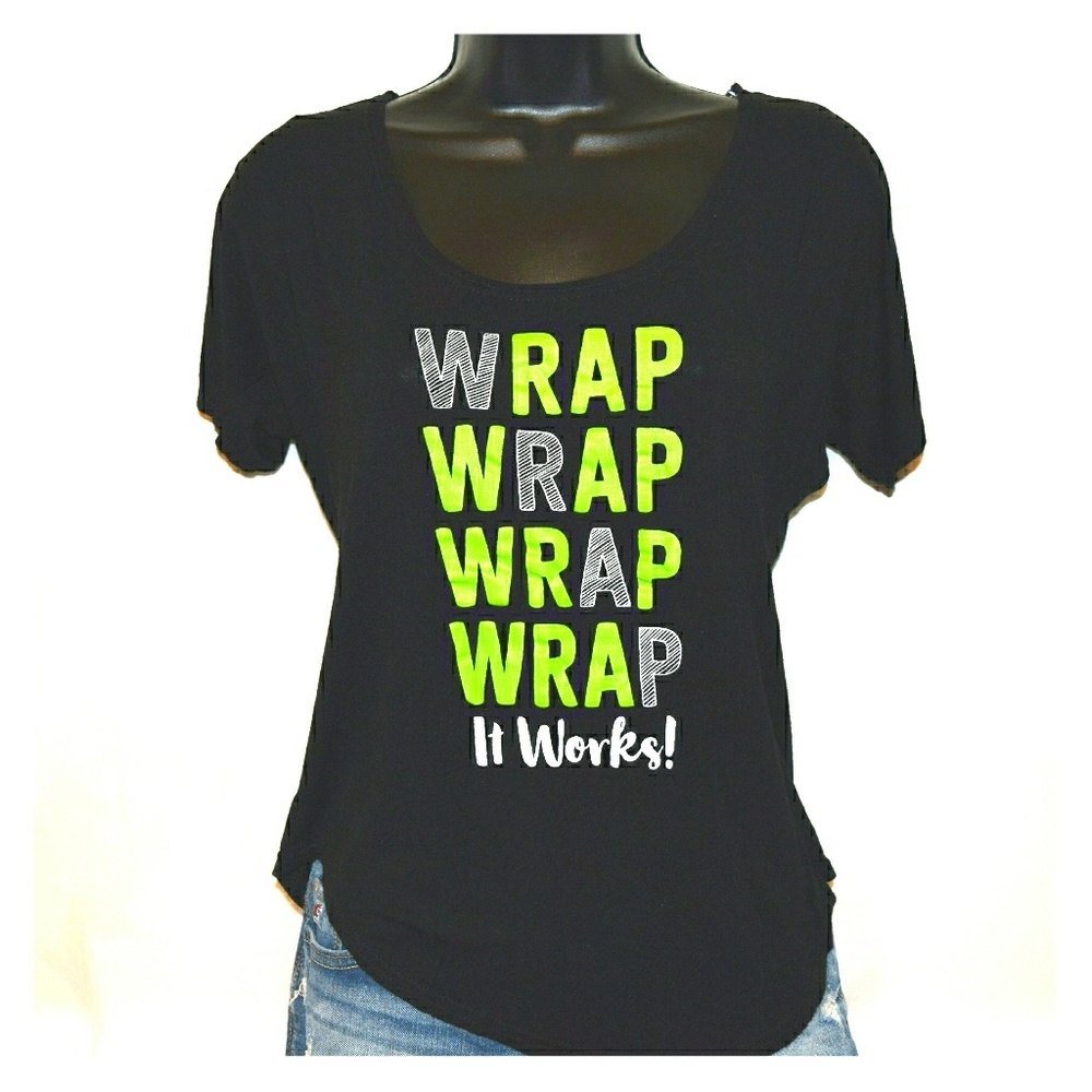 It Works WRAP Asymmetrical Top
