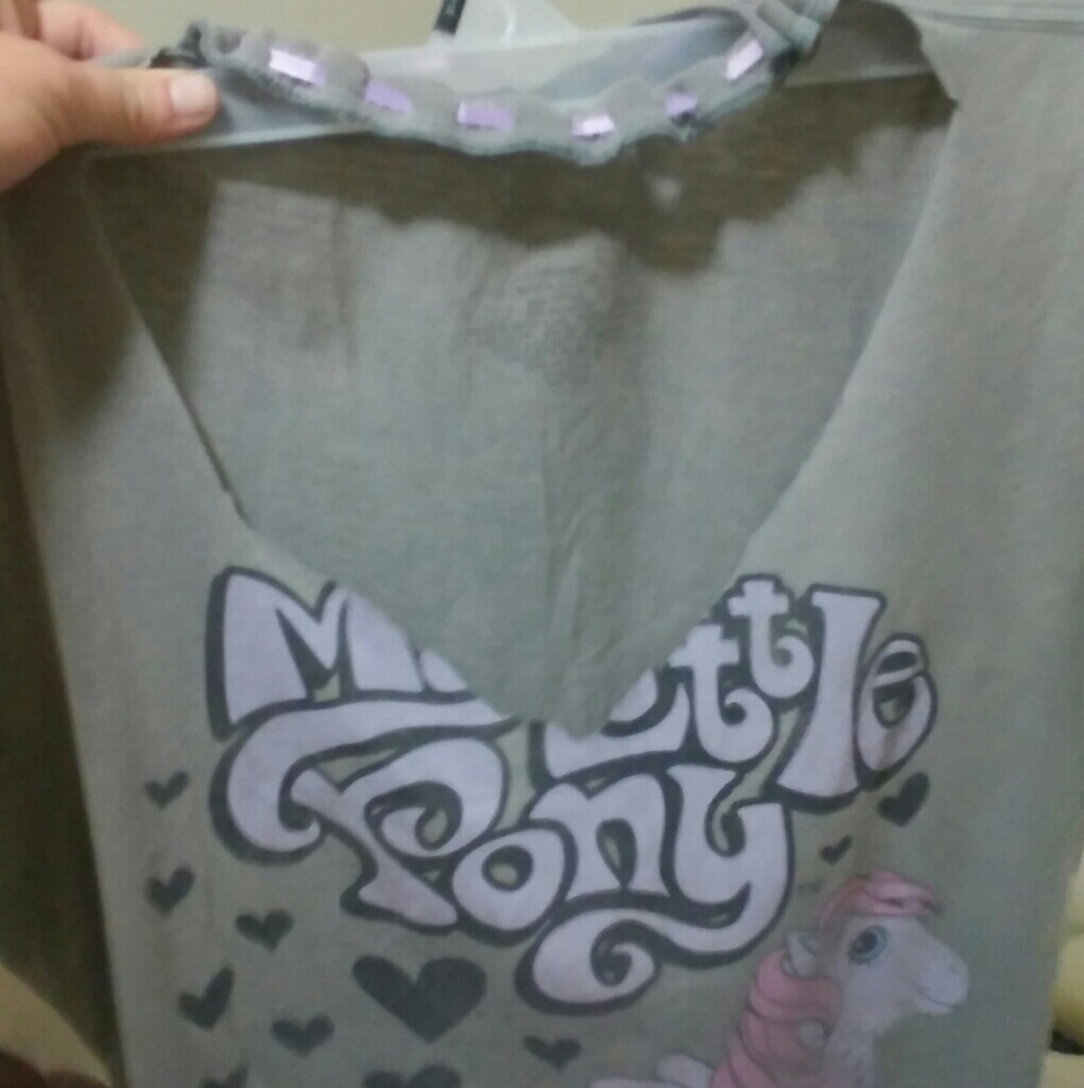 MLP choker neck punk tee