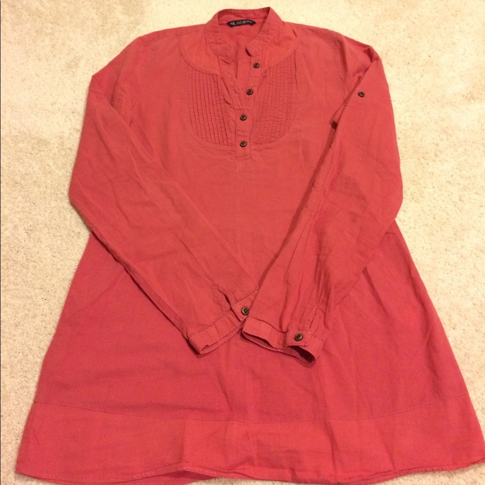 Pink Terra Cotta Tunic Shirt