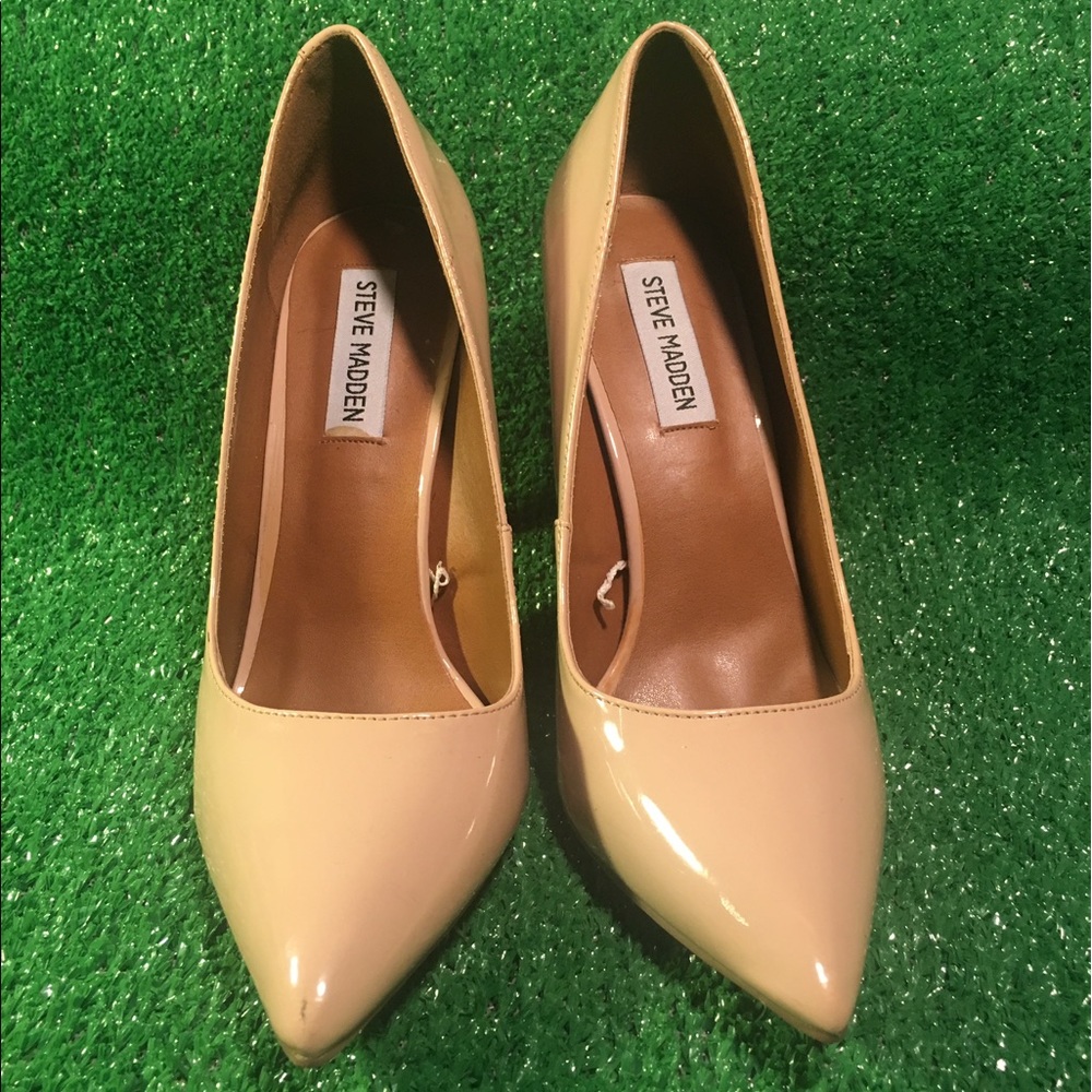 Nude Steve Madden Heels