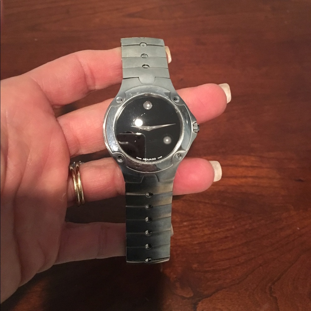 Men's Stainless Steel Movado watch $ on sale