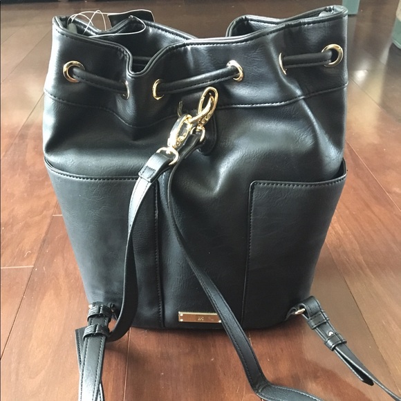 NWT Black INC convertible back pack / shoulder bag main image 5