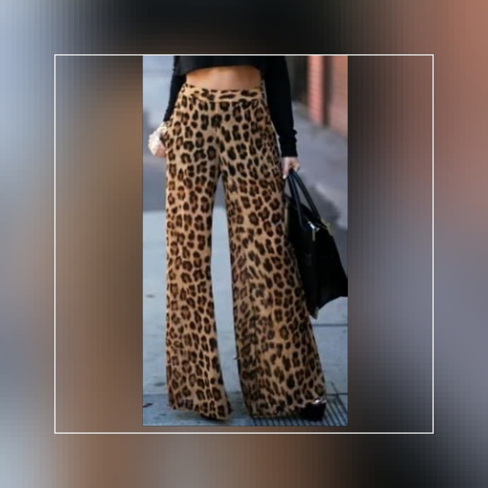 🆕️Cheetah Maxi Pants