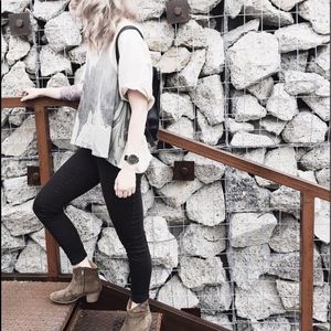 Hand dyed Jamie and the Jones top