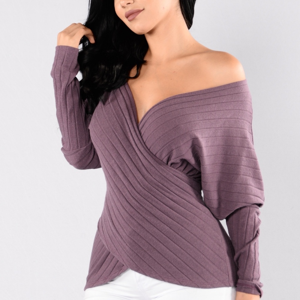 Plum Sweater