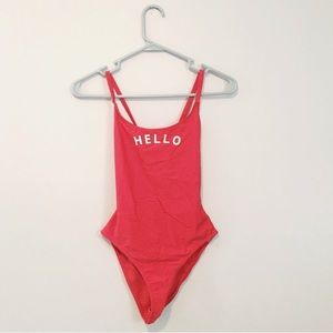 Forever 21 one piece swimsuit