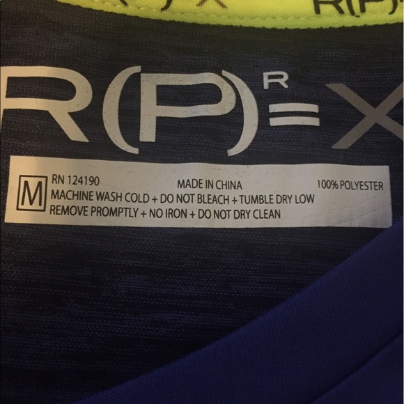 RBX Cool Tex Moisture Wicking Technology Shirt - Picture 2 of 5