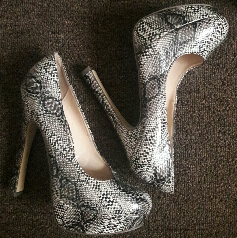Printed heels