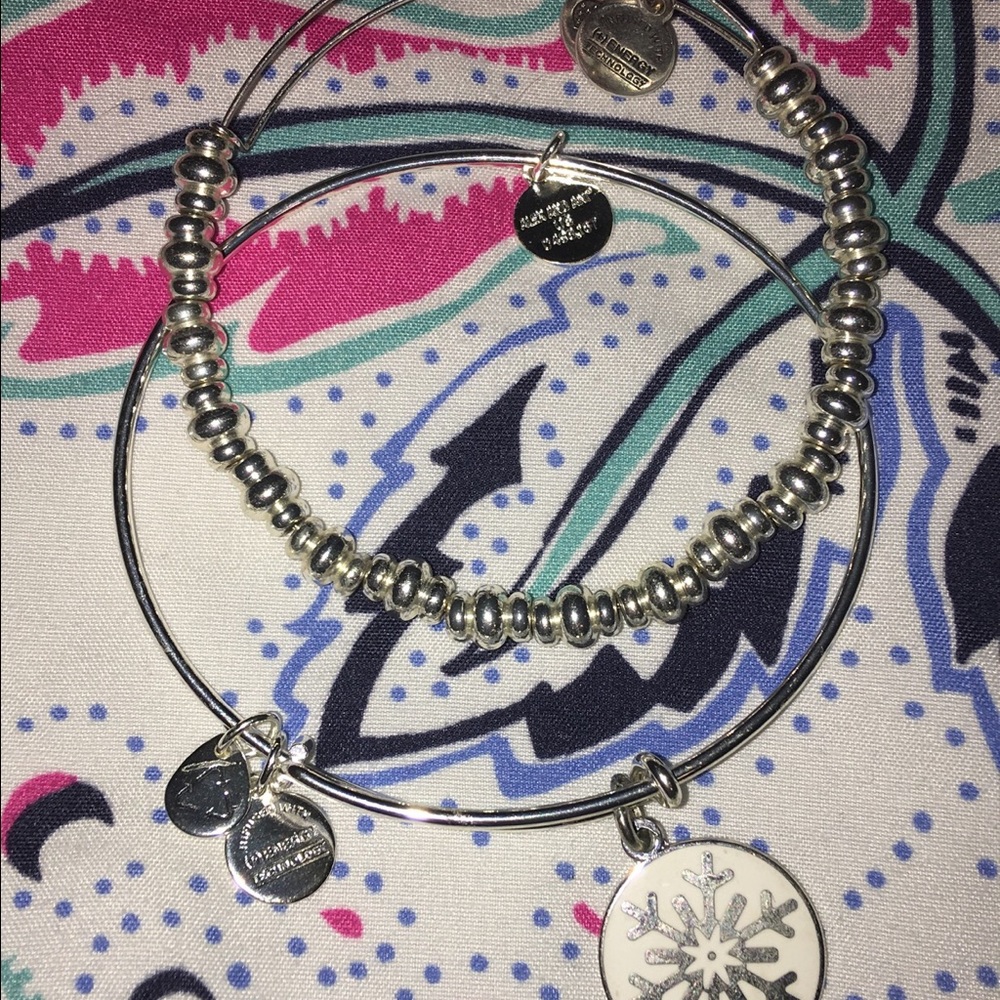 alex and ani set, worn once