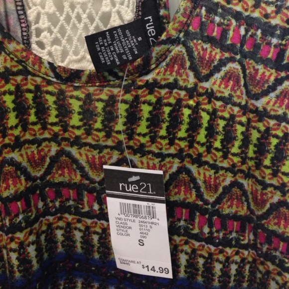 Rue21 Crochet Tank Top - Picture 3 of 3